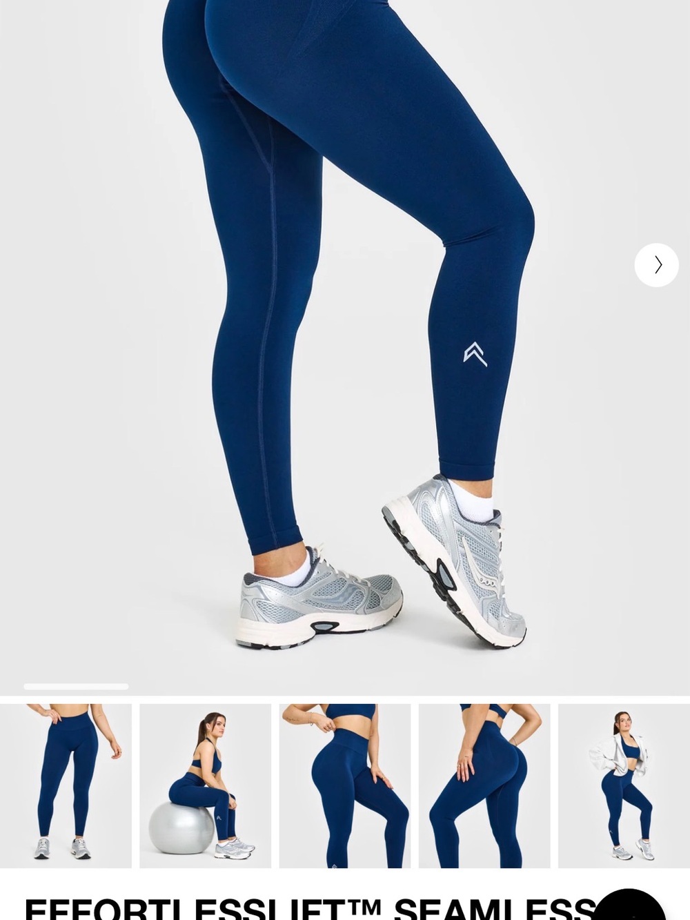 Oner Active EffortlessLift Leggings in Deep Navy